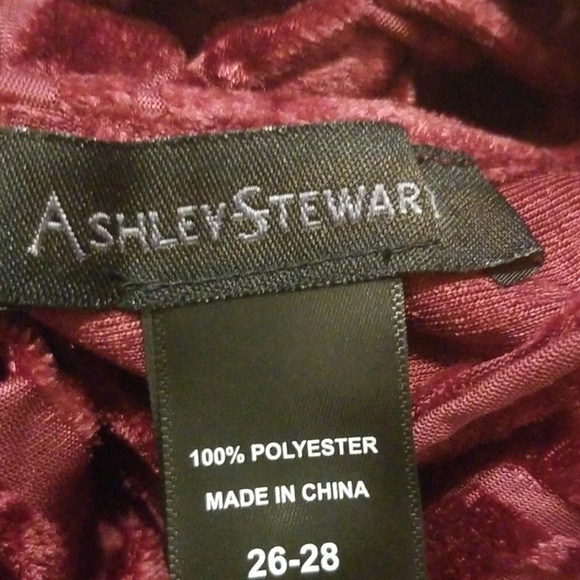 Ashley Stewart Plus Size Velvet Bodysuit NWT - Picture 7 of 7